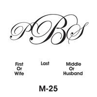 Monogram Style # M-025