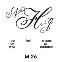 Monogram Style # M-026