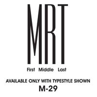 Monogram Style # M-029