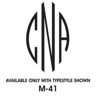 Monogram Style # M-041