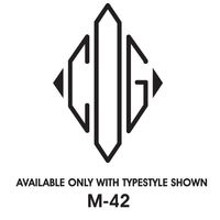 Monogram Style # M-042