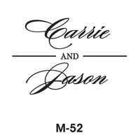 Monogram Style # M-052