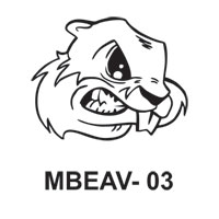 Mascot Stock Art # MBEAV-03