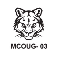 Mascot Stock Art # MCOUG-03