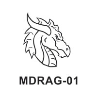 Mascot Stock Art # MDRAG-01