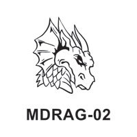 Mascot Stock Art # MDRAG-02