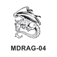 Mascot Stock Art # MDRAG-04