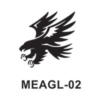 Mascot Stock Art # MEAGL-02