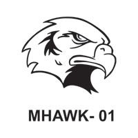 Mascot Stock Art # MHAWK-01