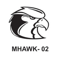 Mascot Stock Art # MHAWK-02