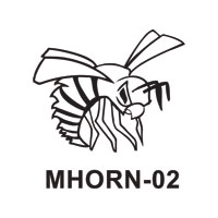Mascot Stock Art # MHORN-02