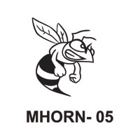 Mascot Stock Art # MHORN-05