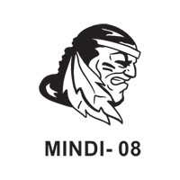 Mascot Stock Art # MINDI-08