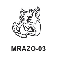 Mascot Stock Art # MRAZO-03