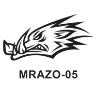 Mascot Stock Art # MRAZO-05