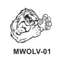 Mascot Stock Art # MWOLV-01