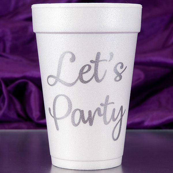Let's Party Foam Cups