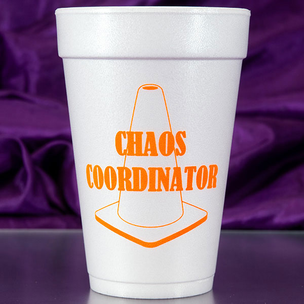 Chaos Coordinator Foam Cups