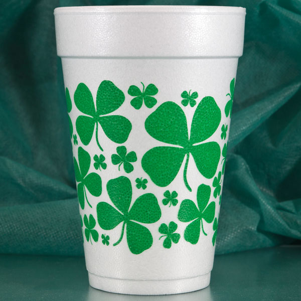 Scattered Shamrocks Cups