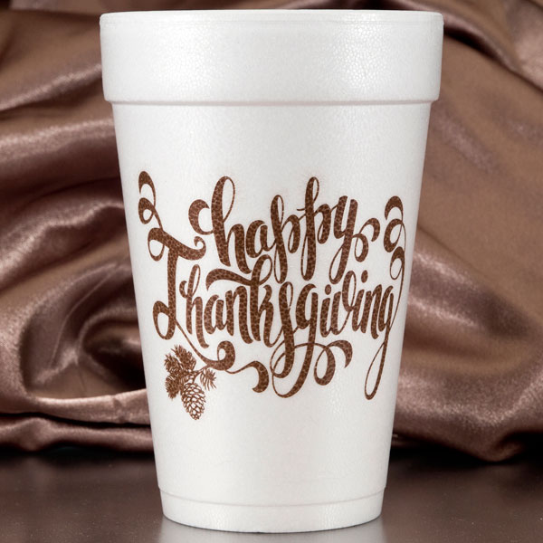 Happy Thanksgiving Cups