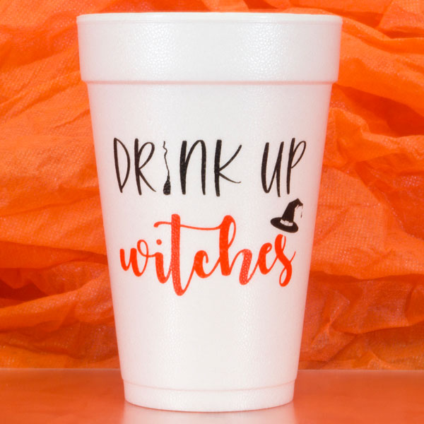 Drink Up Witches Halloween Cups