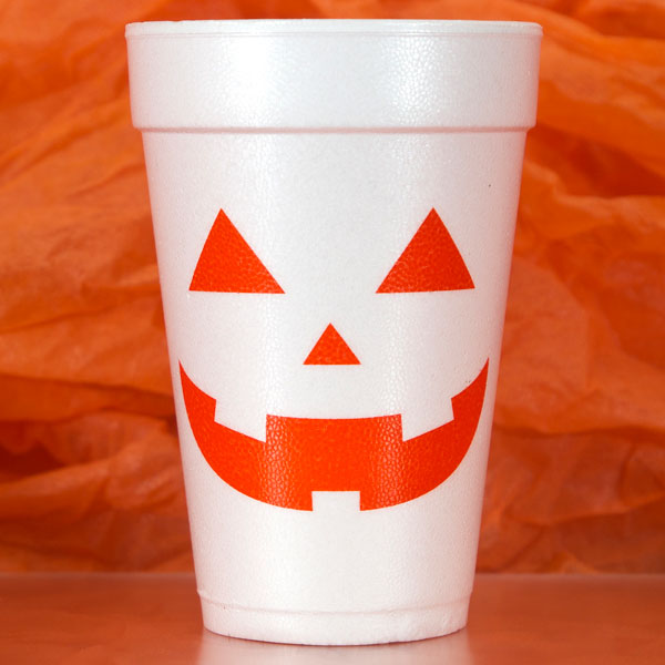 Jack O'Lantern Halloween Cups