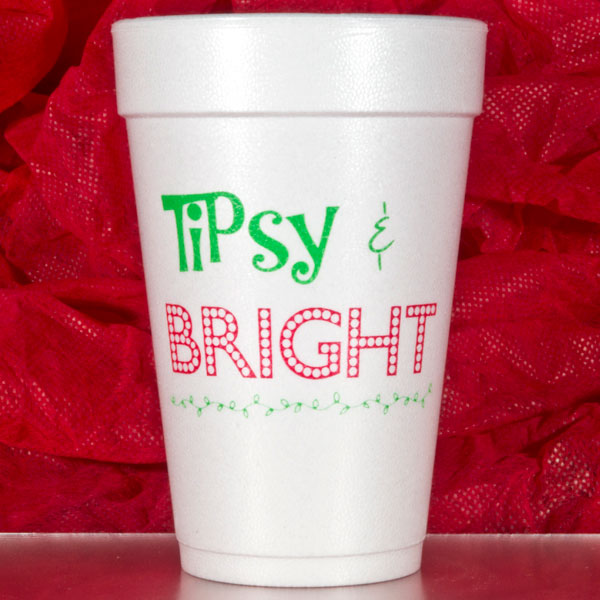 Tipsy & Bright Christmas Cups