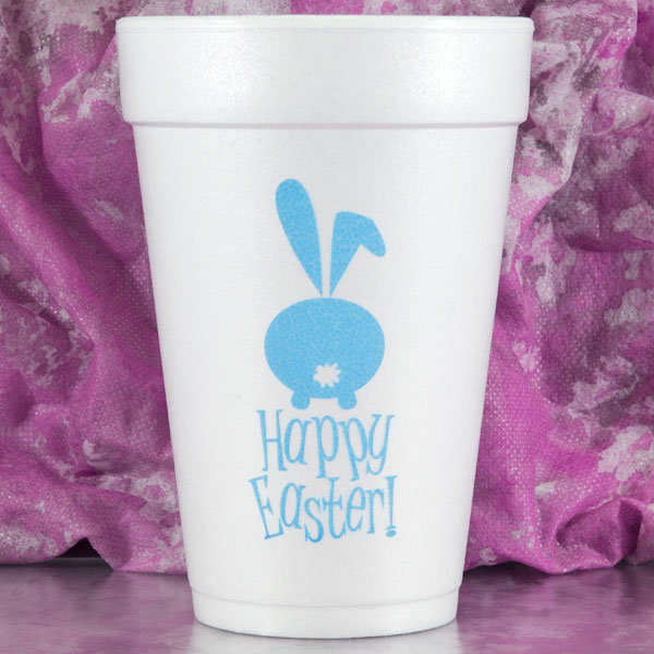 Happy Easter w/Bunny Cups