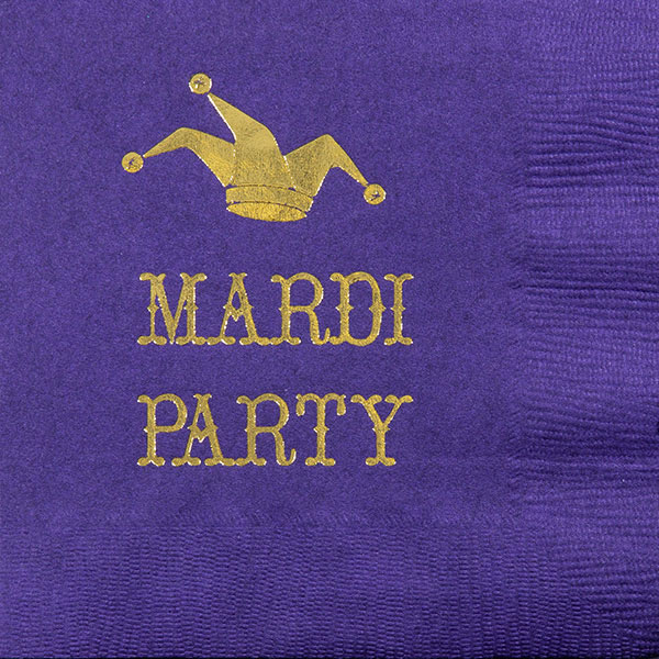 Mardi Party Napkins