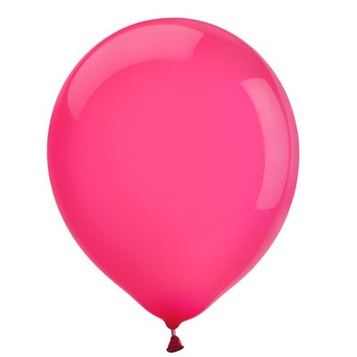 Bright Pink 9-inch Latex Balloons - 25ct