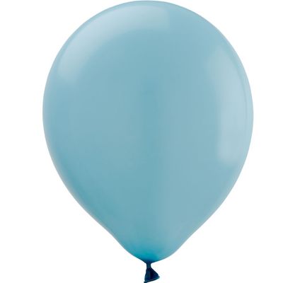 Caribbean Blue 12-inch Latex Balloons - 25ct
