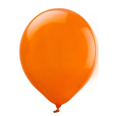 Orange 9-inch Latex Balloons - 25ct