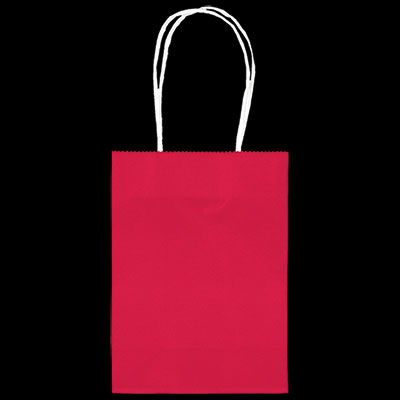 Red Small Kraft Bags - 24ct