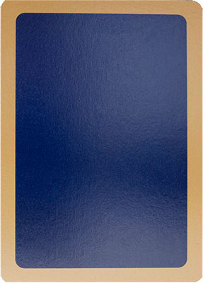Executive Playing Card Deck - Blue/Gold