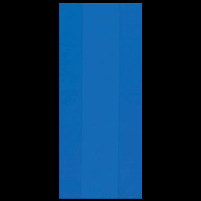 Royal Blue Small Plastic Treat Bags - 25ct