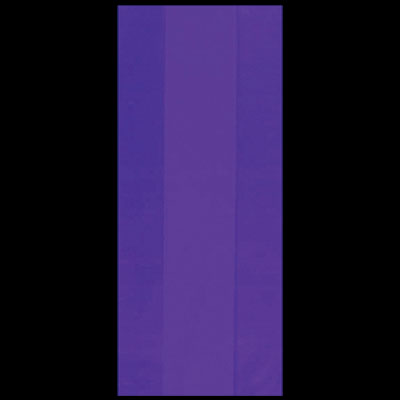 Purple Small Plastic Treat Bags - 25ct