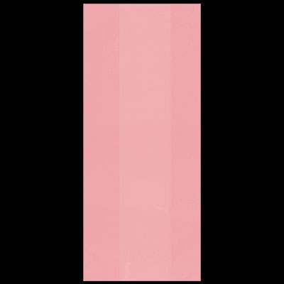 Pink Small Plastic Treat Bags - 25ct