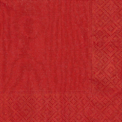 Red Moire Beverage Napkins