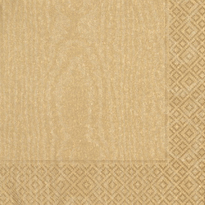 Gold Moire Luncheon Napkins