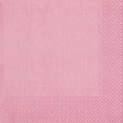 Pink Moire Luncheon Napkins