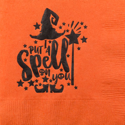 Spell on You Halloween Napkins