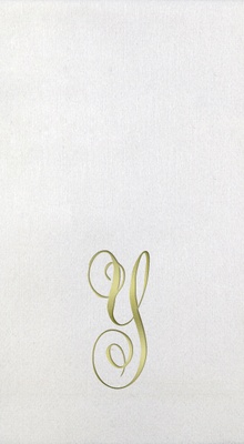 Bella Guest Towels - Gold Antoinette - Y