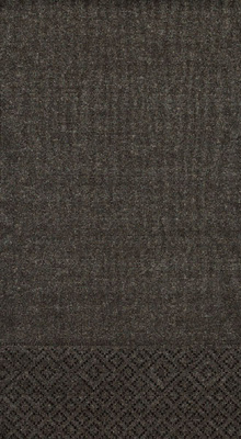 Black Moire Guest Towels