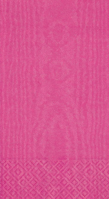 Hot Pink Moire Guest Towels