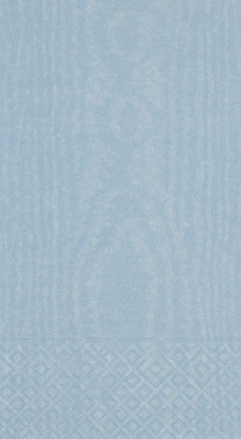 Light Blue Moire Guest Towels