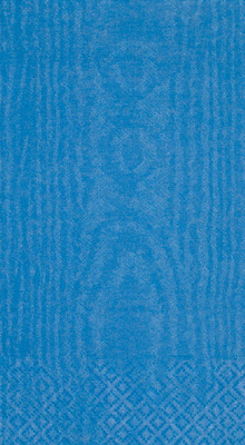 Blue Moire Guest Towels