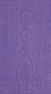 Purple Moire Guest Towels