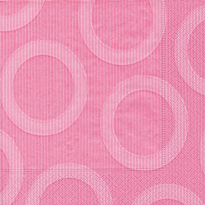 Circle Rose Luncheon Napkins