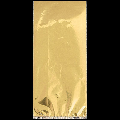Gold Medium Plastic Treat Bags - 25ct