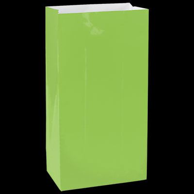 Kiwi Small Paper Treat Bags - 25ct